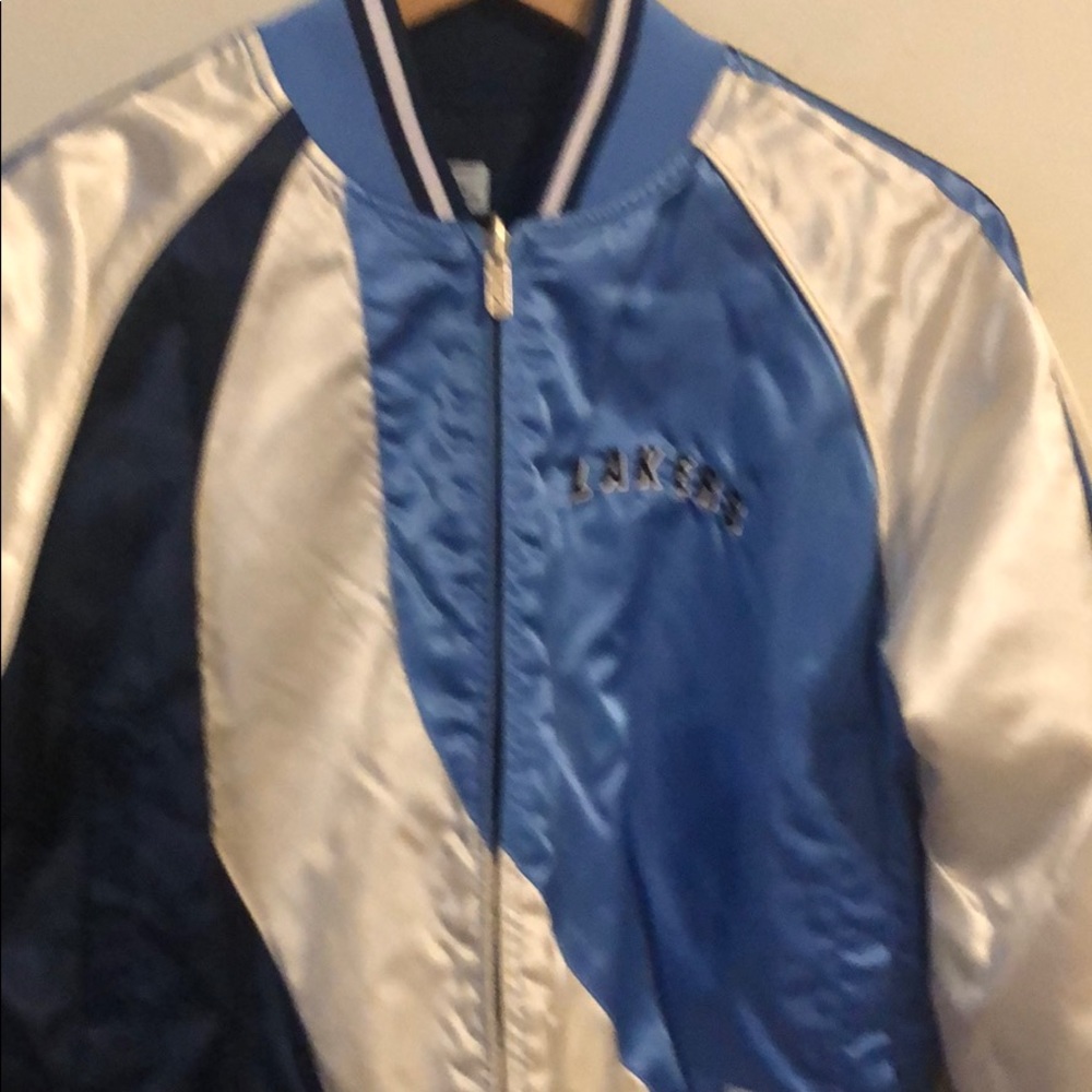 Vintage Carl Banks NBA Los Angeles Lakers Starter Jacket - Picture 10 of 16